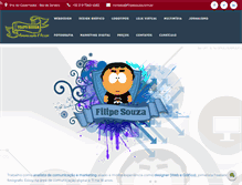 Tablet Screenshot of filipesouza.com.br